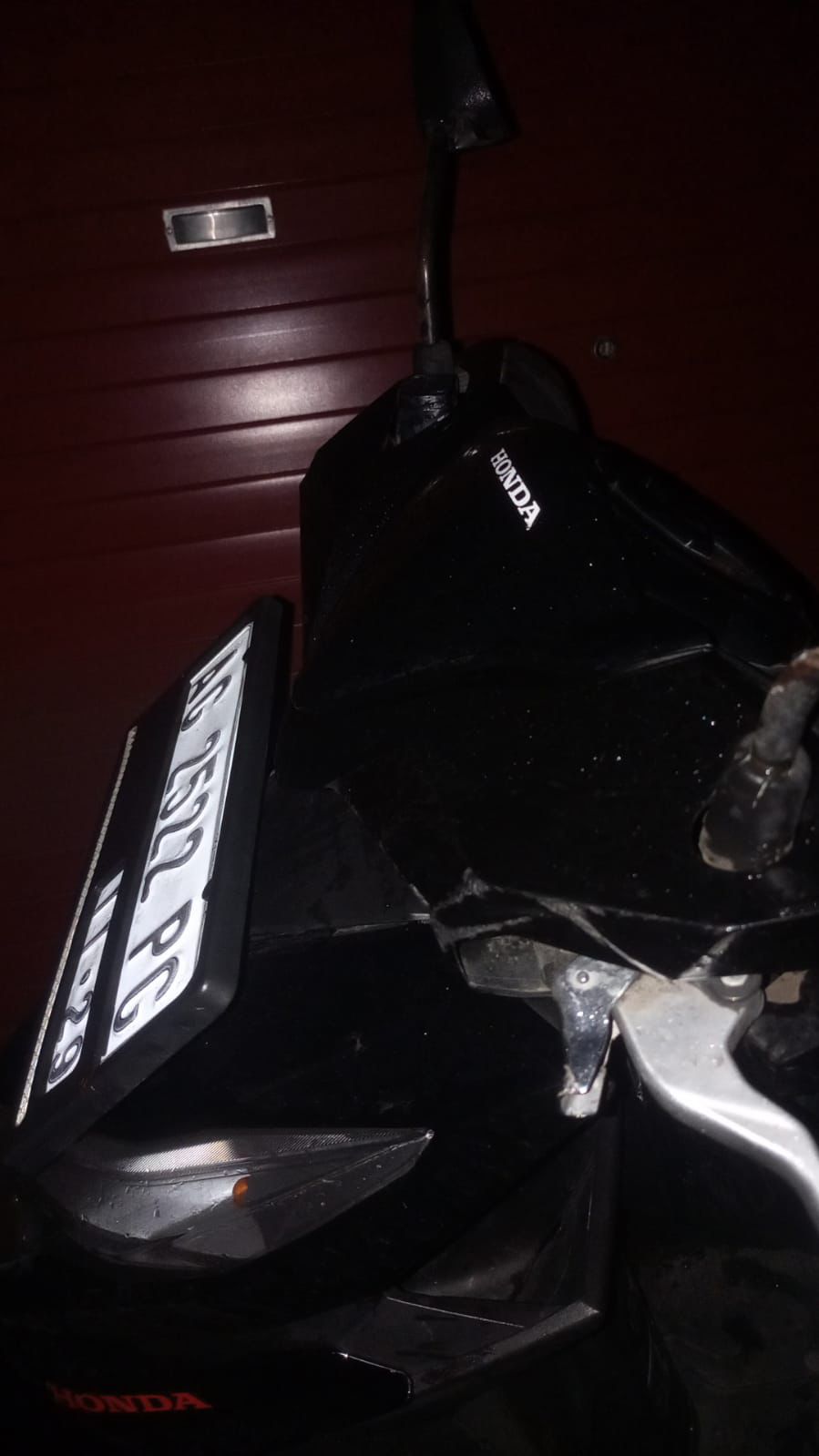 Sepeda motor korban yang raib digondol pelaku gendam
