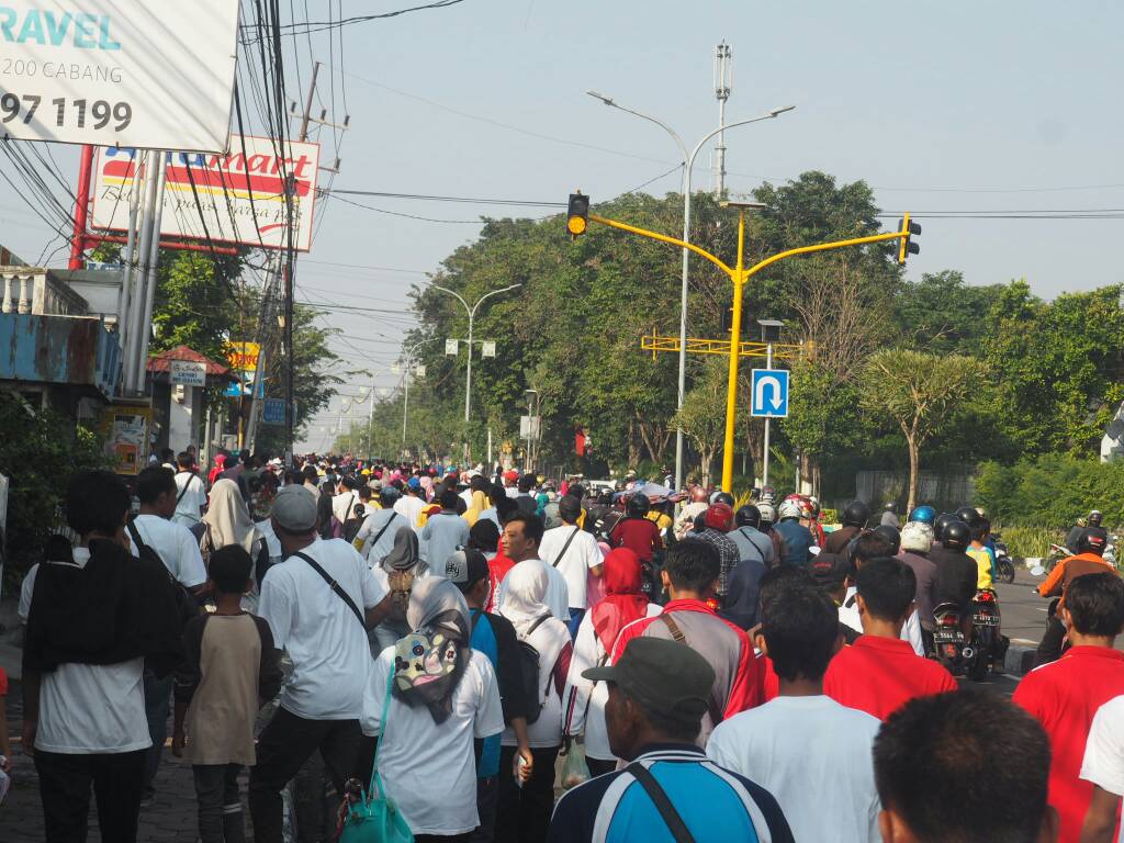 Panggung Istighosah Tak Pengaruhi Ribuan Buruh di Gresik untuk Demo Peringati May Day
