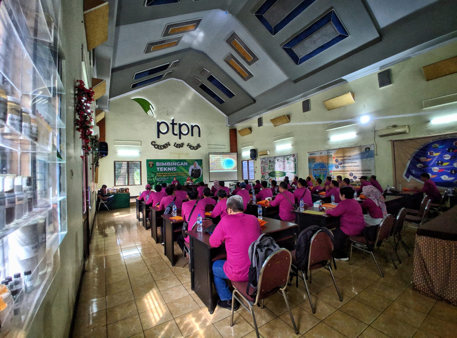 Bimtek yang digelar DPPTK Ngawi di PTPN I Jember
