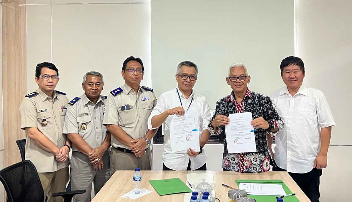 Perjanjian kerja sama yang ditandatangani Kantah dan PD IPPAT Kabupaten Pasuruan.