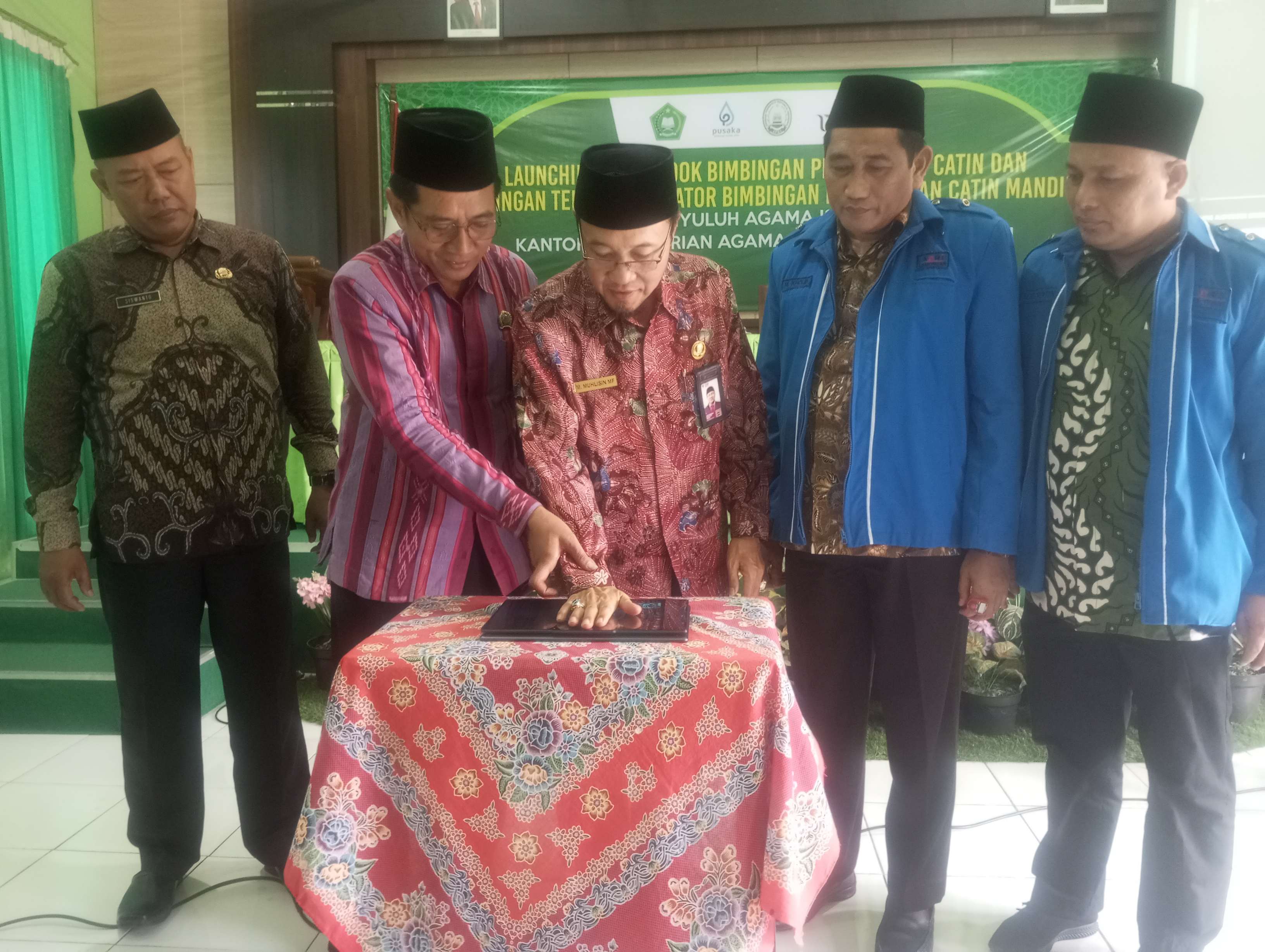 Launching audiobook Bimwin Kemenag Lamongan