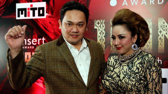 Farhat Abbas dan Regina. Foto: tribunnews.com 
