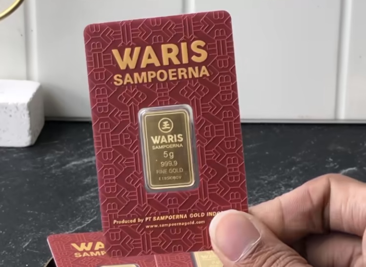 Harga Emas Waris Sampoerna Hari ini 27 Maret 2025