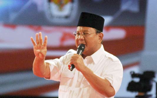 Prabowo Subianto. 