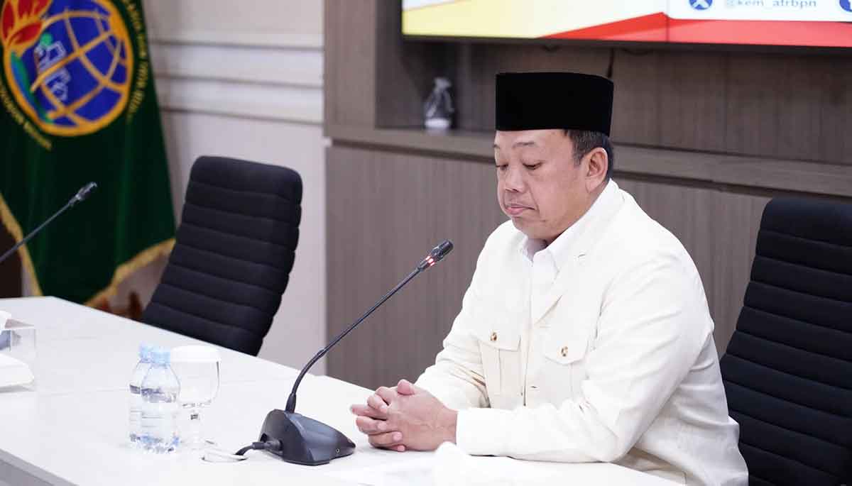 Menteri ATR/BPN, Nusron Wahid.