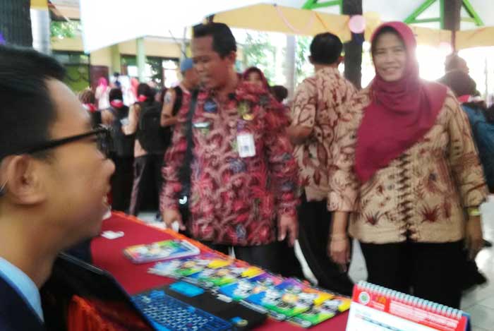 Suasana campus Edu Fair. 