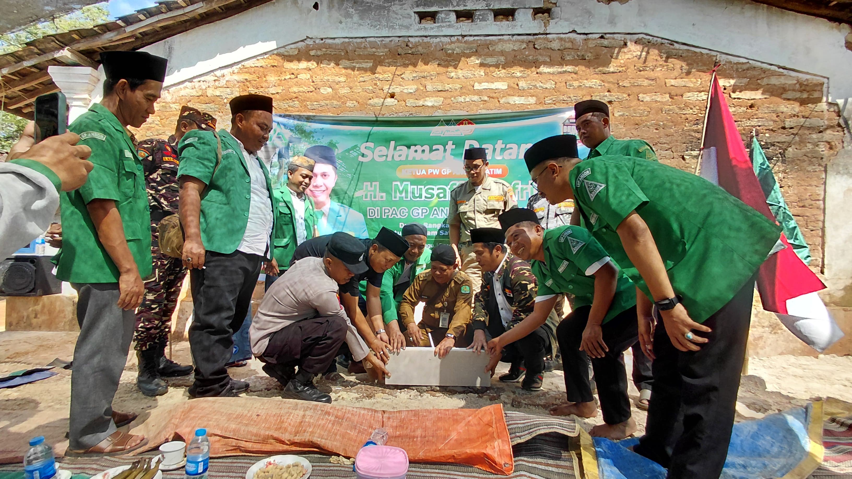 Apresiasi Bedah Rumah di Sumenep, Ketua Ansor Jatim Ajak Pemuda Semangat Bergerak Berdampak