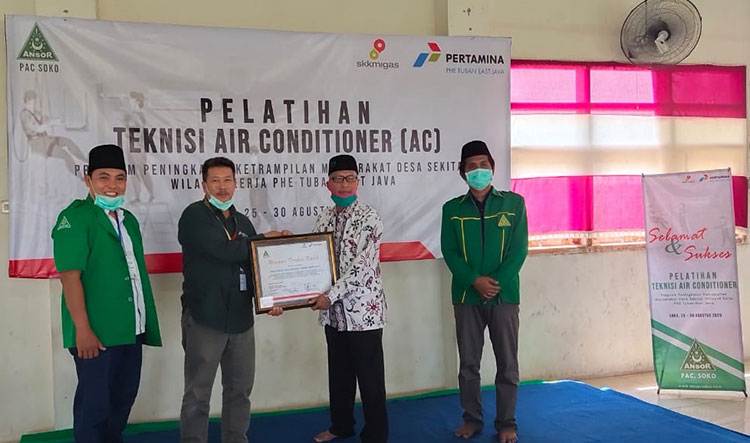 Pelatihan teknisi AC. (foto: ist).