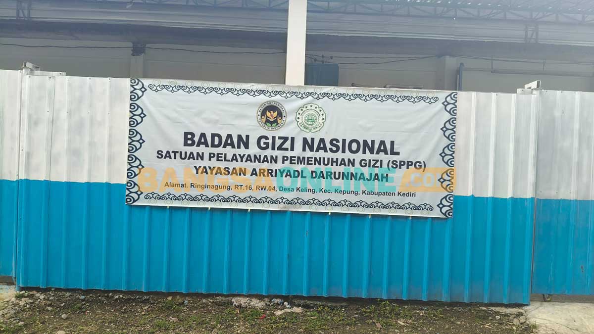 Bangunan SPPG Yayasan Yayasan Arriyadl Darunnajah. Foto: MUJI HARJITA/BANGSAONLINE