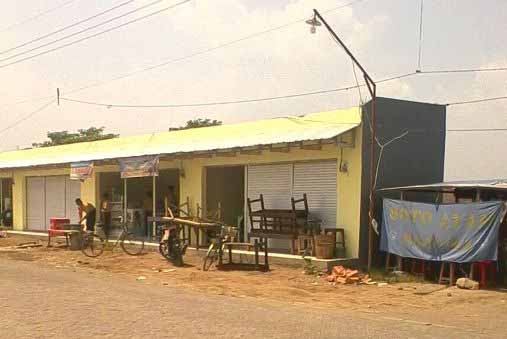 Salah satu pasar di desa Bulusari, Gempol
