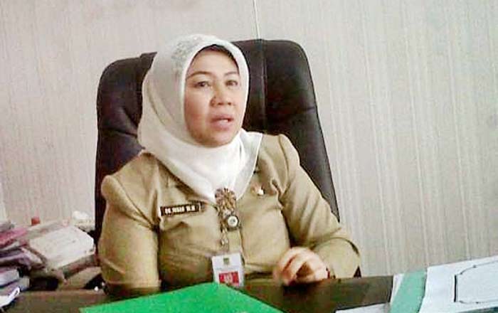 Kadinkes Kota Mojokerto Cristina Indah Wahyu.