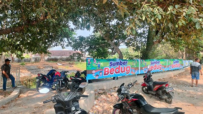 Sumber Bedug yang jadi rebutan dua desa di Kecamatan Ngadiluwih, Kabupaten Kediri. 