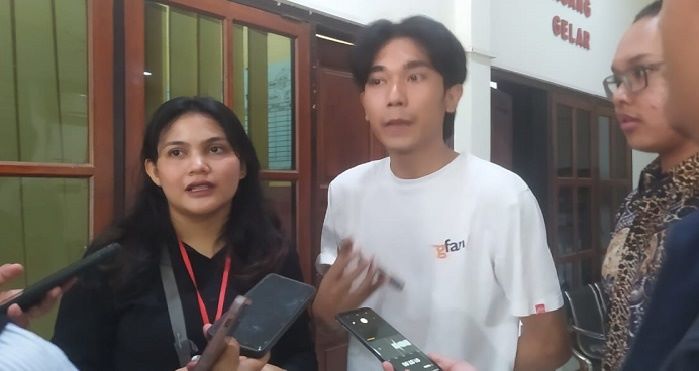 Pemenang Event Semarak UMKM Bersatu Tuban saat mengadu ke Polres Tuban. Foto: AHMAD CHOIRUDIN/ BANGSAONLINE