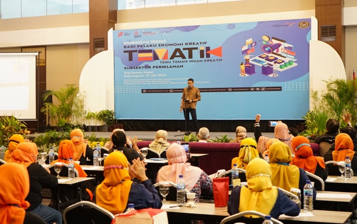 Menparekraf Sandiaga Salahuddin Uno melakukan kunjungan kerja di Kabupaten Bojonegoro, Jawa Timur, Rabu (27/7/2022). 