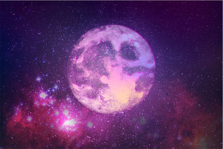 Fenomena Pink Moon akan Hiasi Langit Malam Ramadhan 2023, Simak Cara Menyaksikannya. Foto: Ist