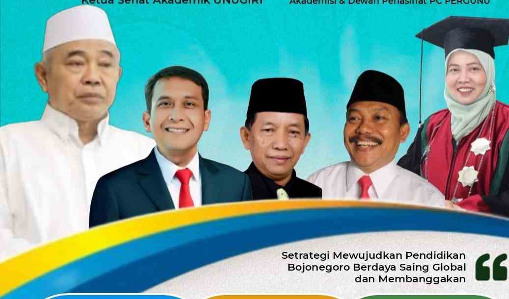 Rembug Pendidikan di Pendopo Bojonegoro, Pergunu Tampilkan Bupati dan Prof Kiai Asep