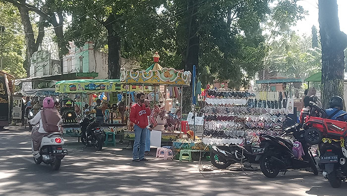 Sejumlah PKL di Kota Probolinggo.