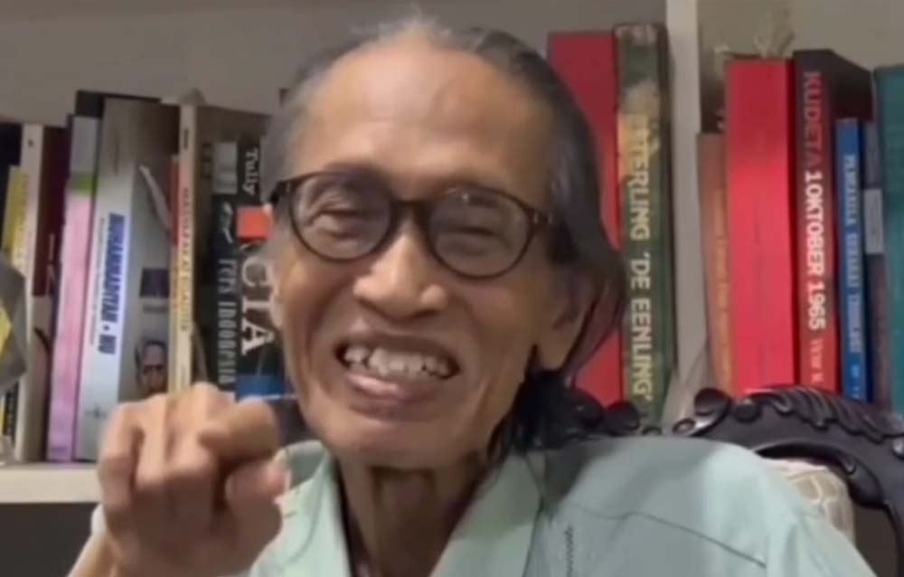 Sejarawan Nasional, Profesor Anhar Gonggong. Foto: Ist. 