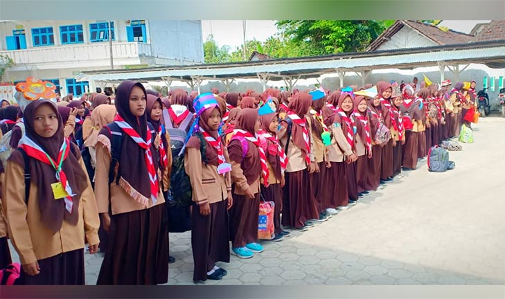 Para peserta didik baru Yayasan Sunatunnur saat mengikuti PCC.