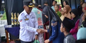 Kemeriahan Puncak HUT ke-27 SMAN 1 Pronojiwo, Bagi-Bagi Santunan hingga Pentas Seni