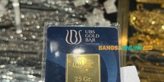Emas UBS Mulai Meroket, Harga per Hari Ini Naik Rp52 Ribu