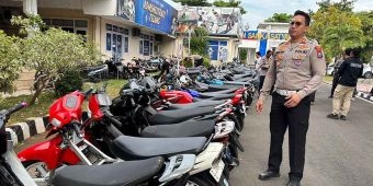Pakai Knalpot Brong dan Tak Standar, 65 Motor Diamankan Polres Tuban