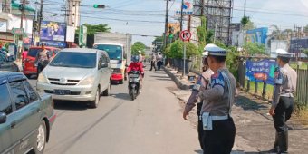 Polres Kediri Kota Kerahkan 92 Personel Antisipasi Kepadatan Lalin di Libur Panjang Imlek