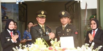 Hadiri Upacara HUT ke-80 TNI, Wali Kota Kediri Sampaikan Apresiasi Sinergi dan Dedikasi