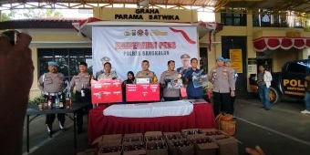 Operasi Pekat Semeru 2026, Polres Bangkalan Ungkap 19 Kasus dan Amankan 24 Tersangka