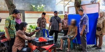 ODGJ pun di Kota Kediri Kini Haru Miliki KTP-El, Begini Kisah dan Caranya Petugas Perekaman