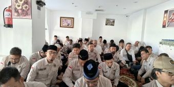 Petugas Haji Gelar Doa Bersama Sambut Kloter Pertama di Madinah