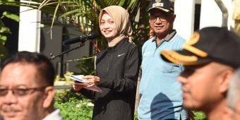 Lomba Unik Meriahkan HUT ke-80 RI di Balai Kota Kediri