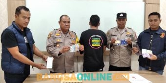 Asyik Main Judi Online, Penjaga Villa di Tretes Ditangkap Polsek Prigen