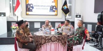 Kapolda Jatim Gelar Coffee Morning di Pasuruan