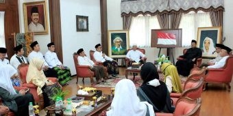 Terima Kunjungan PCNU Kota Pasuruan, Gus Ipul Diskusi soal Kelanjutan Pembangunan Payung Madinah