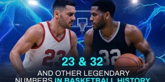 23, 32, dan Angka-Angka Legendaris Lainnya Dalam Sejarah Basket