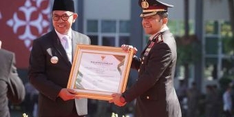 Peringatan Hari Lahir Pancasila 2025, Kapolres Batu Raih Penghargaan