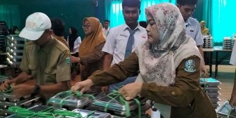 Terima MBG, Siswa SMAN 2 Batu Sampaikan Terima Kasih ke Presiden Prabowo