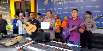 Maling Alat Musik di Gereja Blitar Tertangkap Saat Hendak COD Dengan Pembeli