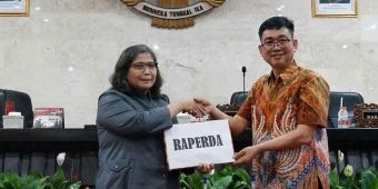 Pesan Pj Wali Kota Kediri saat Raperda APBD TA 2025 Disetujui