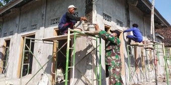 Selain Pembangunan Jalan, Satgas TMMD di Ngawi Juga Rehab Masjid