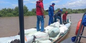 Cegah Nelayan Gunakan Bom, Polairud Polresta Sidoarjo Laksanakan Patroli Perairan