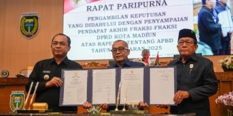 Raperda Tentang APBD 2025 Kota Madiun Disetujui, Ada Beberapa Catatan yang Jadi Perhatian