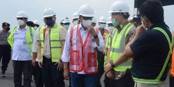 Tinjau Pembangunan Bandara Dhoho Kediri, Menhub: Bisa Menjadi Contoh Bagi Swasta Lain