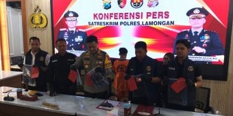 Polres Lamongan Amankan Terduga Pelaku Pembunuhan di Bekas Warung Kopi