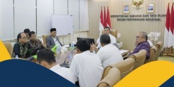 ​Audiensi Dengan BIG, Menteri Nusron Perkuat Kolaborasi Percepatan RTR dan PTSL