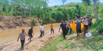 Jasad Pria Diduga Korban Banjir Ditemukan di Wonotirto Blitar