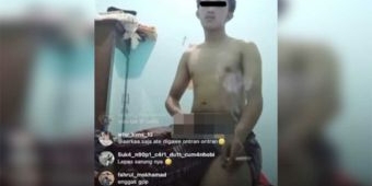 Heboh, Pria di Pasuruan Diduga Live Masturbasi di Instagram