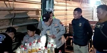 Jual Arak saat Ramadhan, Warung di Papandayan Lamongan Digerebek Polisi