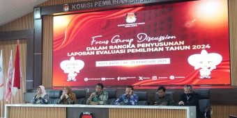 Evaluasi Pelaksanaan Pemilu 2024, KPU Kota Batu Gelar FGD dengan Stakeholder